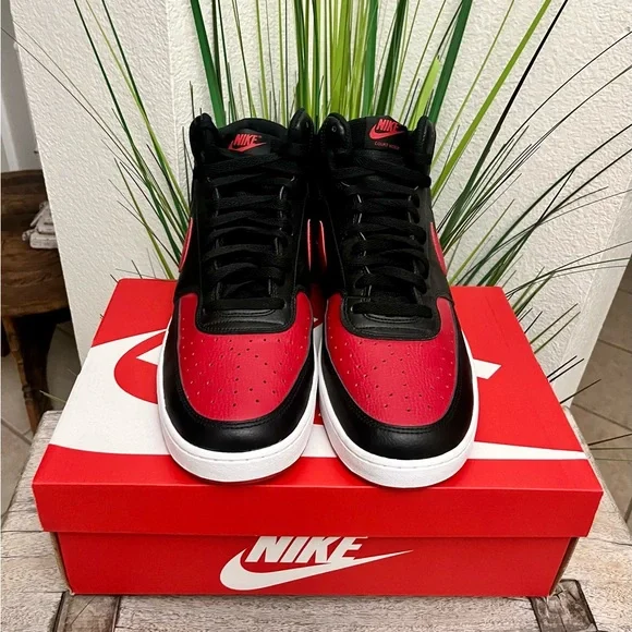 Nike Court Vision Retro Mid Bred Sneakers - Picture 4 of 8